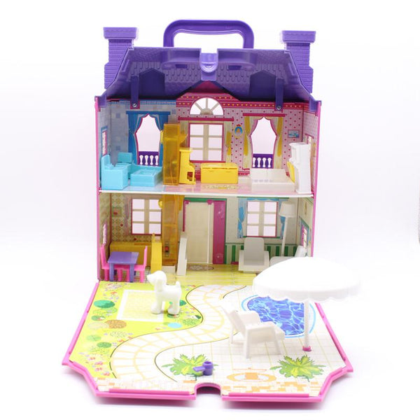 Little Villa with  Garden Dollhouse