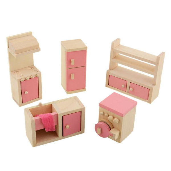 Kitchen Set Dollhouse Furniture