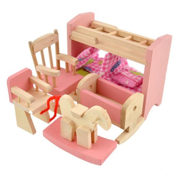Bed Room Pink Furniture  Set