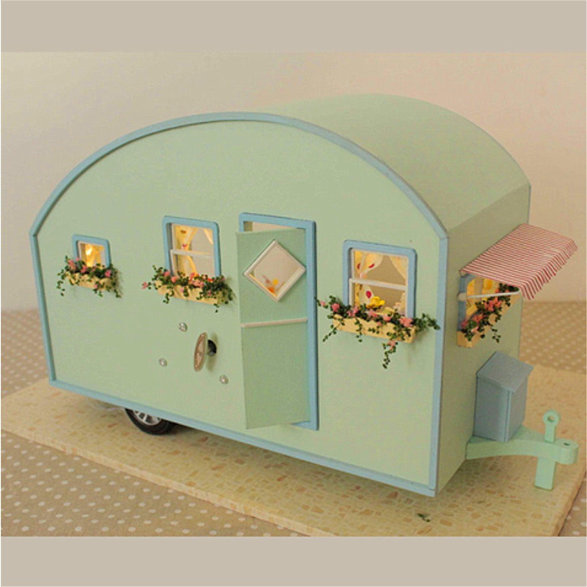 Voice-Activated Travel Caravan DIY Dollhouse