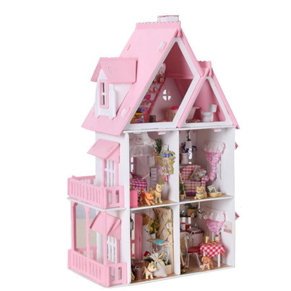 Three Tier DIY Dollhouse