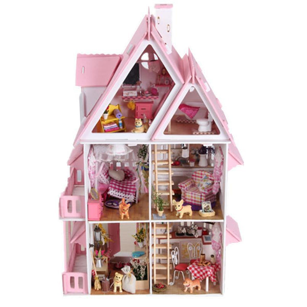 Three Tier DIY Dollhouse