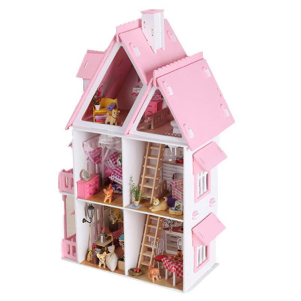 Three Tier DIY Dollhouse
