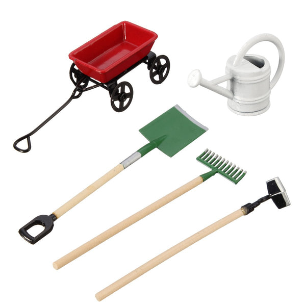 Metal Gardening Accessories Set