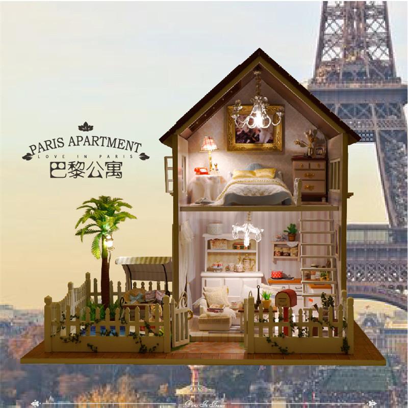 Paris Apartment Style Dollhouse