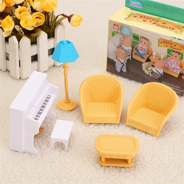 Sofa and Piano Table Miniature