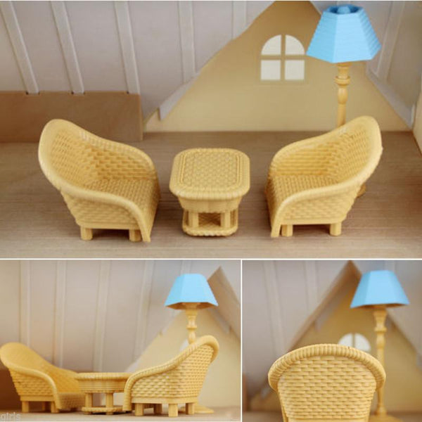 Sofa and Piano Table Miniature