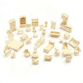 3D DIY Dollhouse Furniture Set