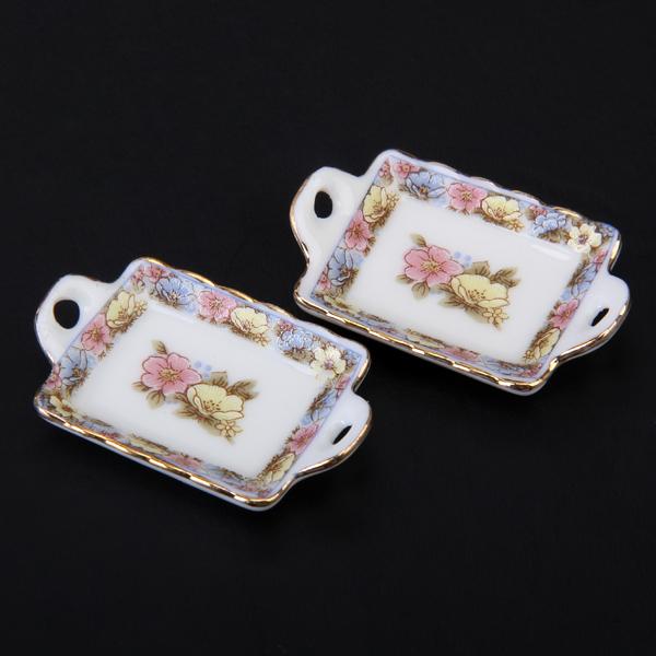 Floral Miniature Kitchen Ware Set