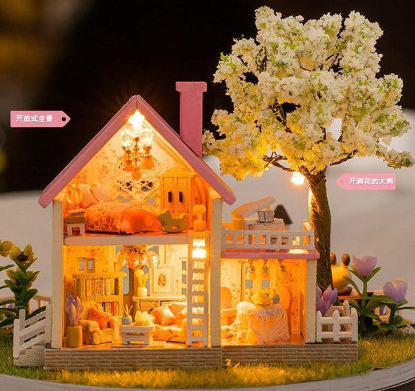 Spring of Flowers Doll House Globe